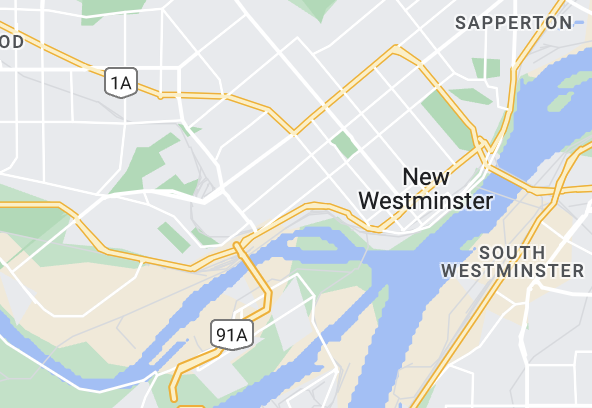 New Westminster Real Estate Map